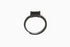 Ameya अमेय | Onyx | Ring | Silber | Rhodiniert